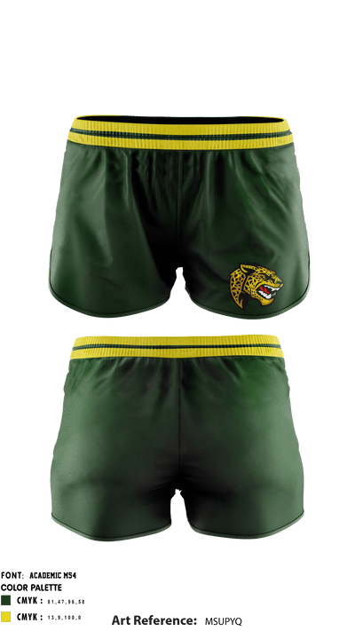 Falls Church High School Cheer 79566332 Women's Shorts - 1