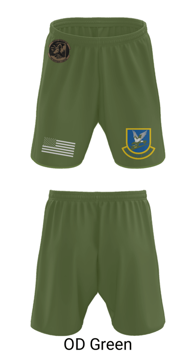 7th Security Forces 36998584 Athletic Shorts With Pockets - 22