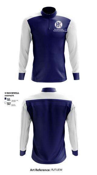 Quarter Zip Jacket, Kent Island Youth Softball, Spirit Store, Teamtime, Team time, sublimation, custom sports apparel, team uniforms, spirit wear, spiritwear, sports uniforms, custom shirts, team store, custom team store, fundraiser sports, apparel fundraiser