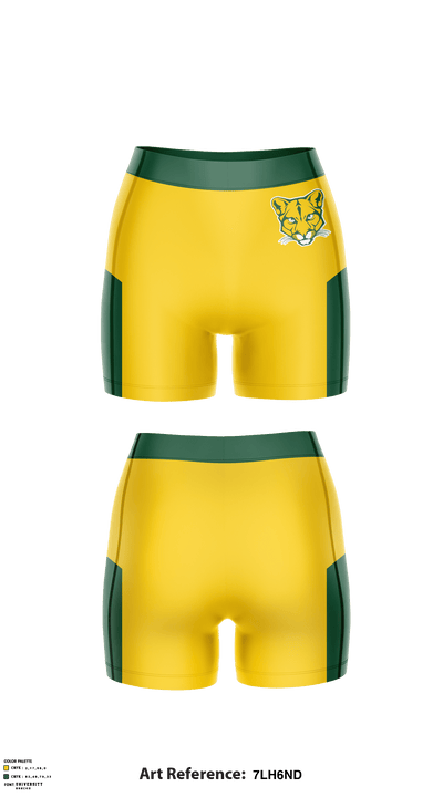 Blackhawk High School Wrestling 62012380 Men's Compression Shorts - 1