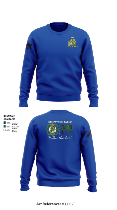 Kirkpatrick Farms Loudoun CO 39130827 Crew Neck Sweatshirt - 2