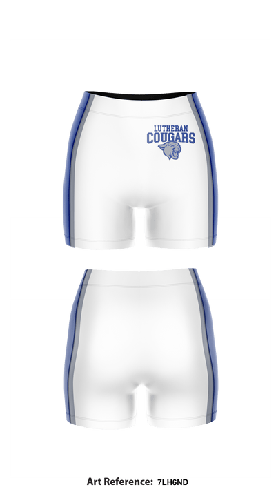 Lutheran High School Women's Volleyball 75701069 Compression Shorts - 2