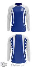 Peachtree Ridge High School Soccer 43225332 Long Sleeve Performance Shirt - 1