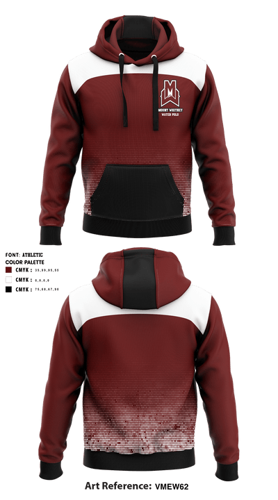 Mount Whitney High School Water Polo 14311413 Hoodie - 1