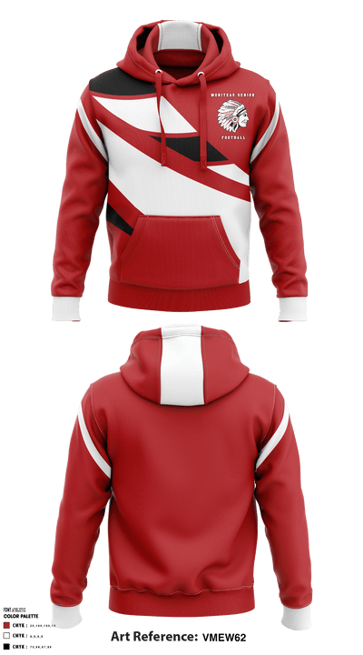 Moniteau Senior High School Football 29600953 Hoodie - 1