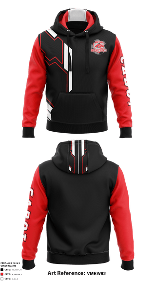 Hoodie, Cabot High School Soccer, Women's Soccer, Teamtime, Team time, sublimation, custom sports apparel, team uniforms, spirit wear, spiritwear, sports uniforms, custom shirts, team store, custom team store, fundraiser sports, apparel fundraiser