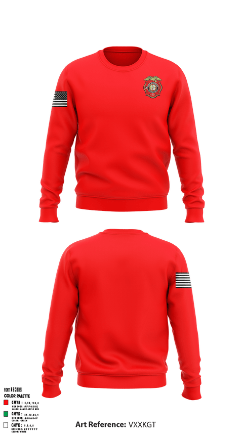 Crew Neck Sweatshirt, , Fire Department, Teamtime, Team time, sublimation, custom sports apparel, team uniforms, spirit wear, spiritwear, sports uniforms, custom shirts, team store, custom team store, fundraiser sports, apparel fundraiser