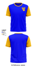 South Farmington Blues 63847628 Short Sleeve Performance Shirt - 1