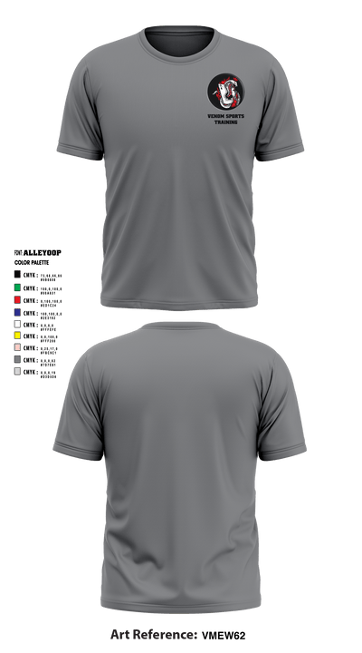 Venom Sports Training 59845358 Short Sleeve Performance Shirt - 8 (1)