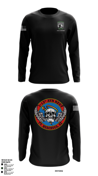 Long Sleeve Performance Shirt, D Co 2-13 AV REGT, Army, Teamtime, Team time, sublimation, custom sports apparel, team uniforms, spirit wear, spiritwear, sports uniforms, custom shirts, team store, custom team store, fundraiser sports, apparel fundraiser