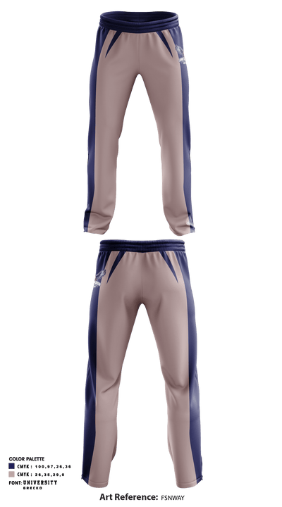 James Madison High School Golf 26337562 Sweatpants - 1