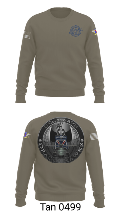 D Co, 2-10 AHB Quality Control 39202229 Crew Neck Sweatshirt - 11