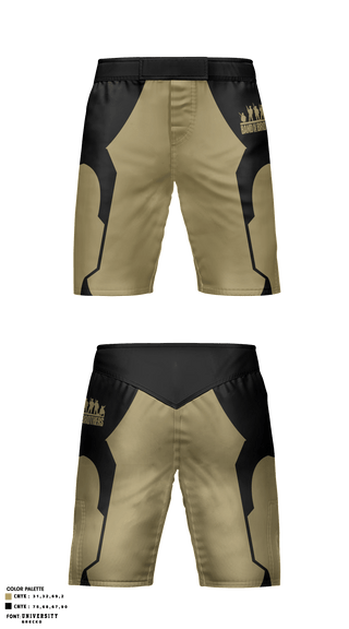 Fight Shorts, Band of Brothers Wrestling, Wrestling, Teamtime, Team time, sublimation, custom sports apparel, team uniforms, spirit wear, spiritwear, sports uniforms, custom shirts, team store, custom team store, fundraiser sports, apparel fundraiser