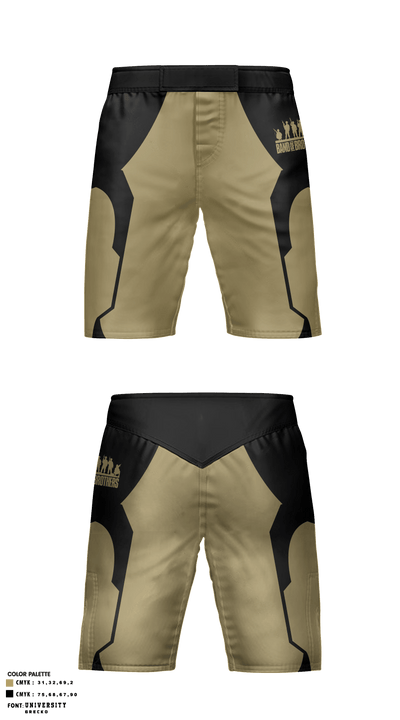 Band of Brothers Wrestling 16257314 Fight Shorts - 1