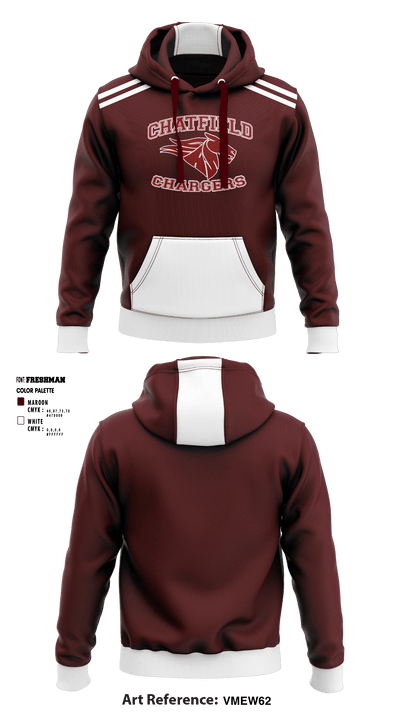 Chatfield Senior High School Tennis 94990382 Hoodie - 1