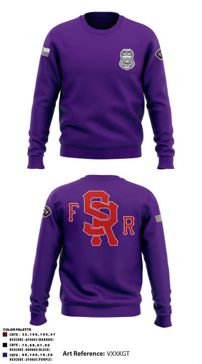 71st Battalion 72308651 Crew Neck Sweatshirt - 3