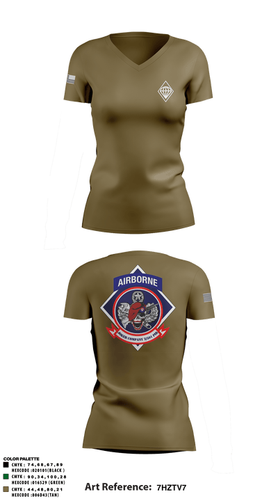 Joker Company 2/501 PIR 76292379 Women's Short Sleeve V-neck Shirt - 3
