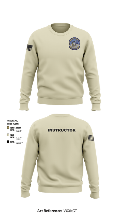 373 TRS / DET 12 70443179 Crew Neck Sweatshirt - 2