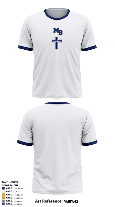 Mt Bethel Christian Academy Upper School Basketball 66174729 Short Sleeve Shooting Shirt - 3