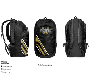 Gear Bag, Whitehaven High School Football, Football, Teamtime, Team time, sublimation, custom sports apparel, team uniforms, spirit wear, spiritwear, sports uniforms, custom shirts, team store, custom team store, fundraiser sports, apparel fundraiser