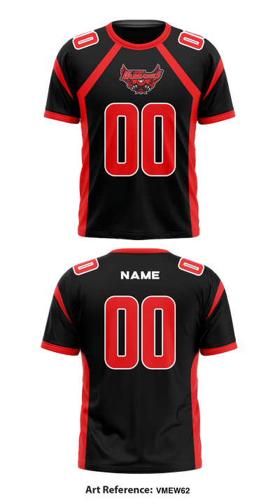 Iowa Warhawks 98296856 Short Sleeve Performance Shirt - 6