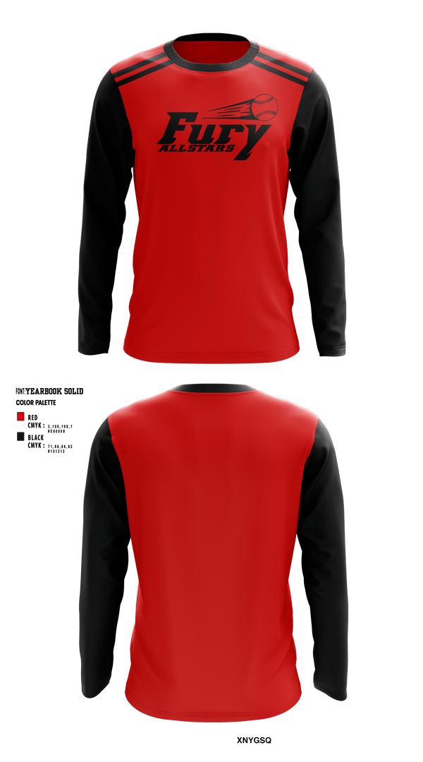 Long Sleeve Performance Shirt, Niles Township Fury, Softball, Teamtime, Team time, sublimation, custom sports apparel, team uniforms, spirit wear, spiritwear, sports uniforms, custom shirts, team store, custom team store, fundraiser sports, apparel fundraiser