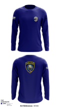 El Portal Police Department 22323429 Long Sleeve Performance Shirt - 4