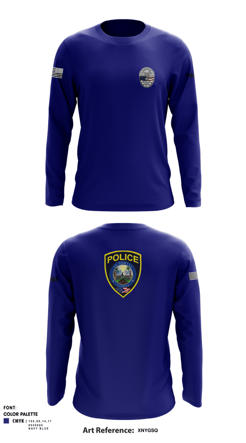 Long Sleeve Performance Shirt, , Police, Teamtime, Team time, sublimation, custom sports apparel, team uniforms, spirit wear, spiritwear, sports uniforms, custom shirts, team store, custom team store, fundraiser sports, apparel fundraiser