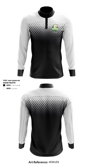 Quarter Zip Jacket, Ohsaa Southwest District - Swmming, Swimming, Teamtime, Team time, sublimation, custom sports apparel, team uniforms, spirit wear, spiritwear, sports uniforms, custom shirts, team store, custom team store, fundraiser sports, apparel fundraiser