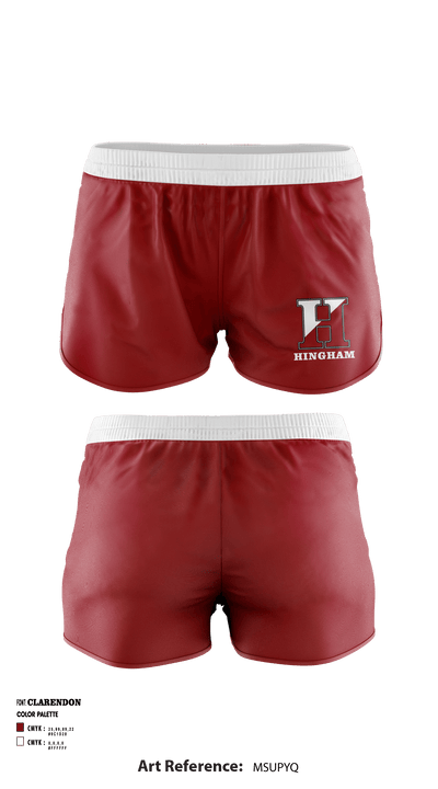 Hingham High School 58951537 Women's Shorts - 2