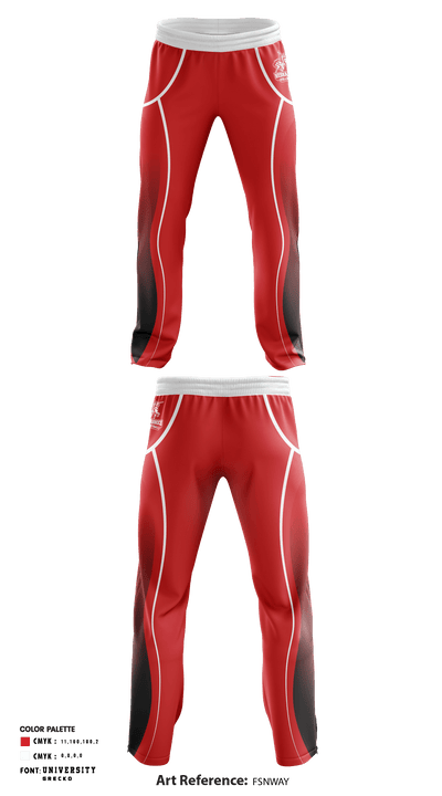 Neshannock Senior High School Volleyball 87814625 Sweatpants - 1
