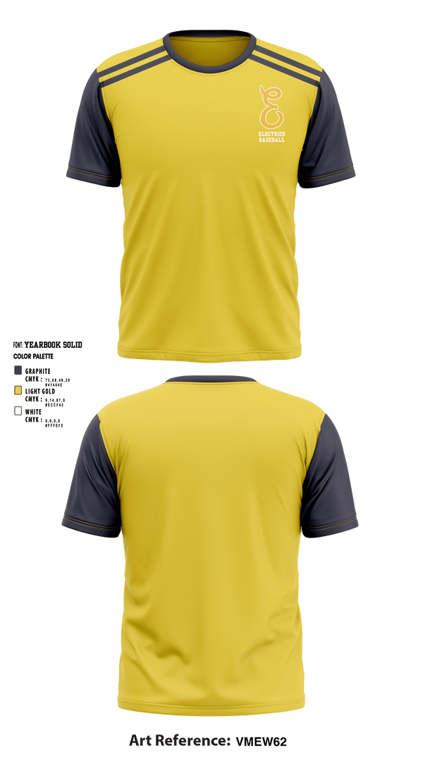 Short Sleeve Performance Shirt, Electrics, Baseball, Teamtime, Team time, sublimation, custom sports apparel, team uniforms, spirit wear, spiritwear, sports uniforms, custom shirts, team store, custom team store, fundraiser sports, apparel fundraiser