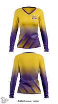 BTW Soccer 85447456 Women's Long Sleeve V-neck Shirt - 1
