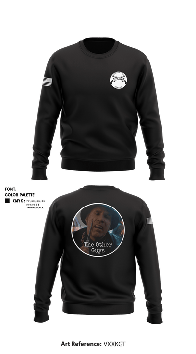 933rd MP Co 61341581 Crew Neck Sweatshirt - 1