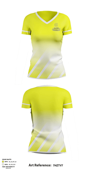 Women's Short Sleeve Vneck Shirt, Harris County High School Soccer, Men's Soccer, Teamtime, Team time, sublimation, custom sports apparel, team uniforms, spirit wear, spiritwear, sports uniforms, custom shirts, team store, custom team store, fundraiser sports, apparel fundraiser