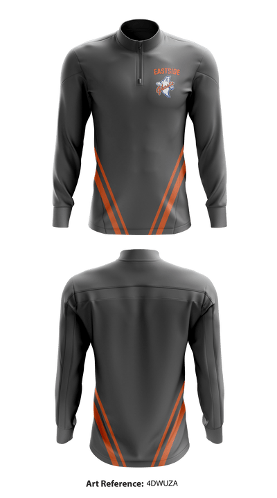 Eastside High School 2637953 Quarter Zip Jacket - 7