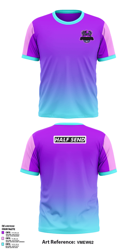 Short Sleeve Performance Shirt, Half Senders, E-Sports, Teamtime, Team time, sublimation, custom sports apparel, team uniforms, spirit wear, spiritwear, sports uniforms, custom shirts, team store, custom team store, fundraiser sports, apparel fundraiser