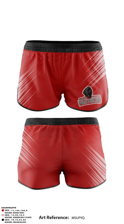 Perth Amboy High School Softball 74146208 Track Shorts - 1
