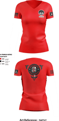 The Bad Batch 23542466 Women's Short Sleeve V-neck Shirt - 5