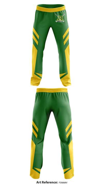 Royal High School Golf 13490126 Sweatpants - 1