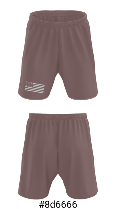 250th QM CO 22663822 Athletic Shorts With Pockets - 30