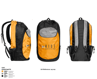 Gear Bag, Riot Wrestling, Wrestling, Teamtime, Team time, sublimation, custom sports apparel, team uniforms, spirit wear, spiritwear, sports uniforms, custom shirts, team store, custom team store, fundraiser sports, apparel fundraiser