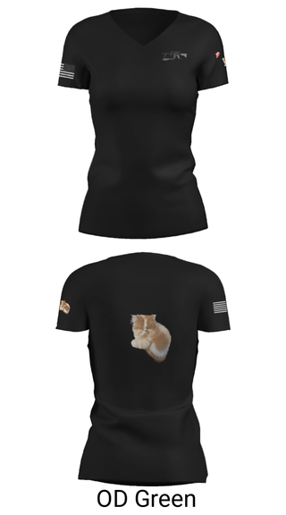 Women's Short Sleeve Vneck Shirt, , Air Force, Teamtime, Team time, sublimation, custom sports apparel, team uniforms, spirit wear, spiritwear, sports uniforms, custom shirts, team store, custom team store, fundraiser sports, apparel fundraiser
