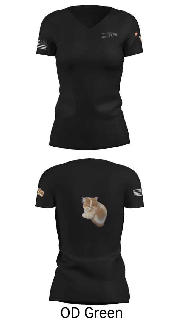Women's Short Sleeve Vneck Shirt, , Air Force, Teamtime, Team time, sublimation, custom sports apparel, team uniforms, spirit wear, spiritwear, sports uniforms, custom shirts, team store, custom team store, fundraiser sports, apparel fundraiser