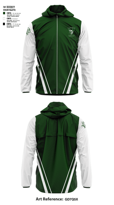 James Pace High School Softball 96207134 Windbreaker - 1