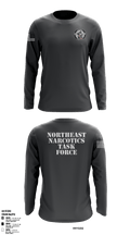 Northeast Narcotics Task Force 43091120 Long Sleeve Performance Shirt - 3
