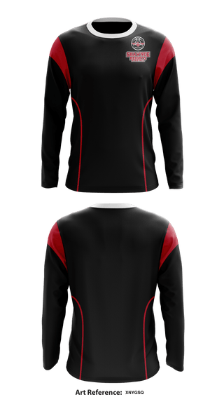 Long Sleeve Performance Shirt, Shawnee Heights High School Basketball, Men's Basketball, Teamtime, Team time, sublimation, custom sports apparel, team uniforms, spirit wear, spiritwear, sports uniforms, custom shirts, team store, custom team store, fundraiser sports, apparel fundraiser