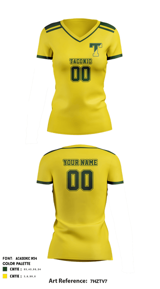 Women's Short Sleeve Vneck Shirt, Taconic High School Volleyball, Women's Volleyball, Teamtime, Team time, sublimation, custom sports apparel, team uniforms, spirit wear, spiritwear, sports uniforms, custom shirts, team store, custom team store, fundraiser sports, apparel fundraiser