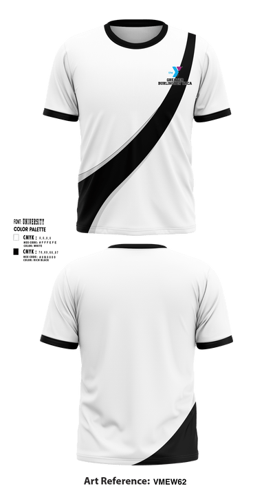 Greater Burlington YMCA 86238784 Short Sleeve Performance Shirt - 1