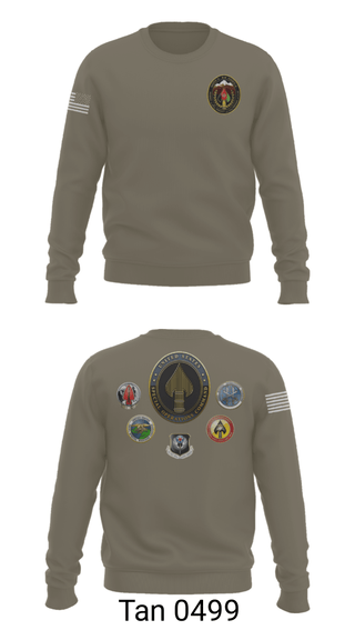 Crew Neck Sweatshirt, , Army, Teamtime, Team time, sublimation, custom sports apparel, team uniforms, spirit wear, spiritwear, sports uniforms, custom shirts, team store, custom team store, fundraiser sports, apparel fundraiser
